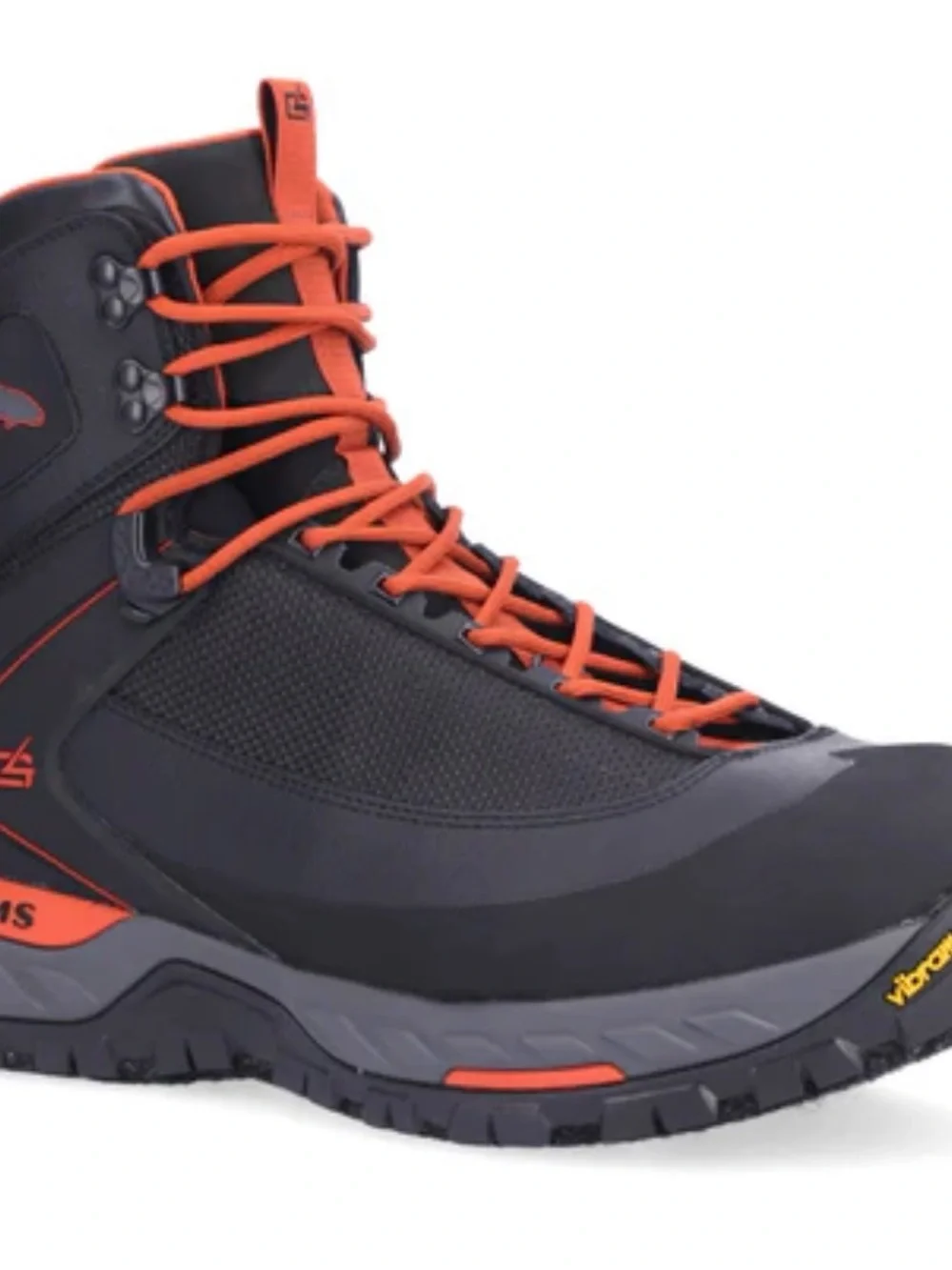 Simms Gray and Orange Men's Trail Boots